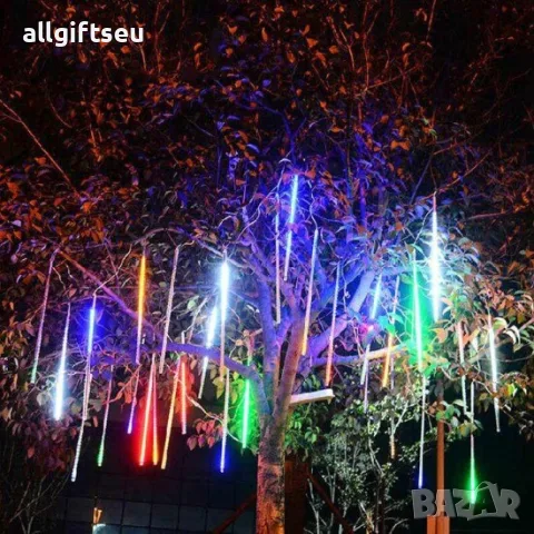 LED Висулки "Падащ сняг" Multicolor, снимка 5 - Лед осветление - 56678183