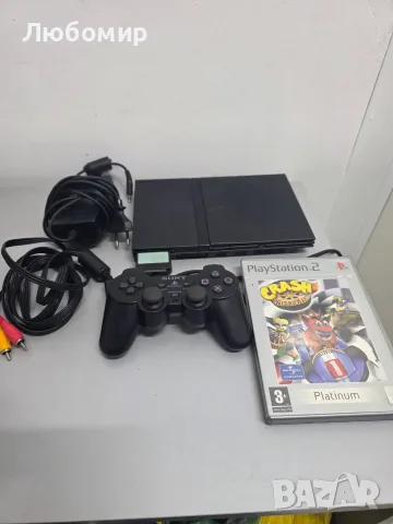 Конзола Sony PlayStation 2 Slim, снимка 2 - PlayStation конзоли - 56653867