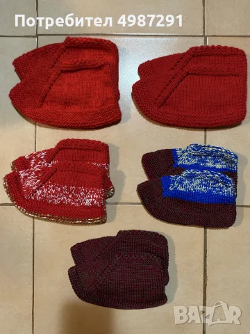 🧶 РЪЧНО ПЛЕТЕНИ ТЕРЛИЦИ ОТ МЕН! ❤️, снимка 3 - Други - 56617129