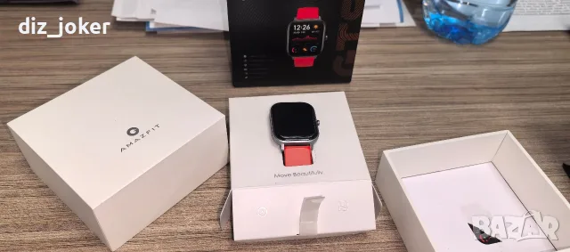 Amazfit GTS watch, снимка 5 - Смарт часовници - 56609608