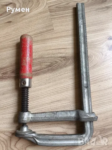 Качествени немски дърводелски стяги Bessey и един Stabil, снимка 7 - Стяги - 56644138