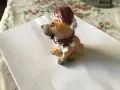 Фигурка "кученце с коледна шапчица", снимка 2