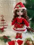 Коледна плетена кукла, снимка 3