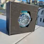 Solar-powered diving watch NORTH EDGE TRITON, Blue, Blue silicone strap, снимка 3