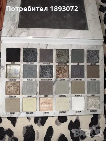 Jeffree Star Cremated palette , снимка 2 - Козметика за лице - 56706854