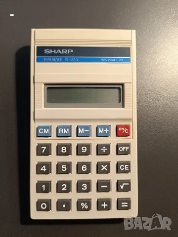 SHARP EL-230 от 1982 (колекционерска)