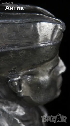 Бюст. Статуетка. Фигурка. Пилот на Луфтвафе., снимка 8 - Колекции - 56677509