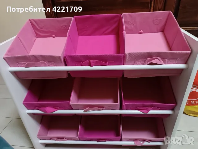 етажерка за играчки , снимка 4 - Мебели за детската стая - 56700829