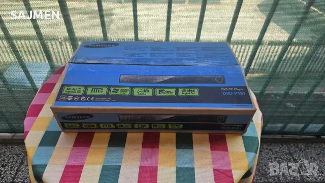 SAMSUNG DVD CD P-191, снимка 4 - Плейъри, домашно кино, прожектори - 56646004