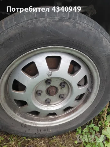Продавам джанти 15ц с гуми