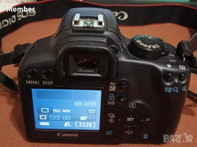 Фотоапарат Canon EOS 1000D, снимка 4 - Фотоапарати - 56616262