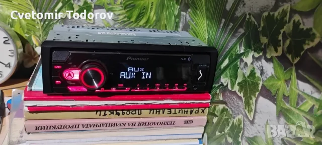 Авто плейър Pioneer Bluetooth , снимка 2 - Аксесоари и консумативи - 56626415
