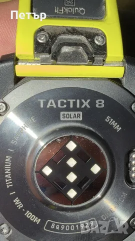 Garmin tactix 8 sapphire/solar, снимка 4 - Смарт часовници - 56728160