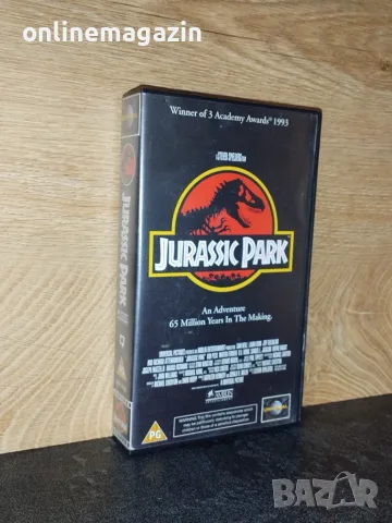 Видеокасета " JURASSIC PARK " VHS 