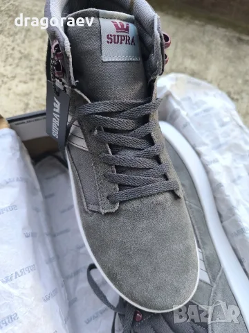 Нови кецове Supra Bandit Charcoal Grey, снимка 3 - Спортни обувки - 56660238