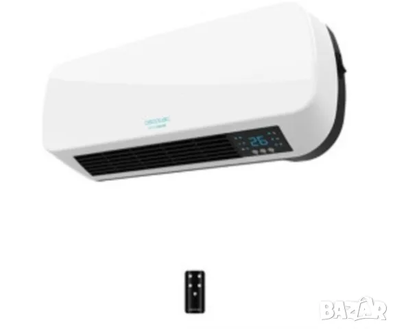 Конвекторна печка за стена Cecotec Ready Warm 5200, Керамика, Влагозащита, 2000 W