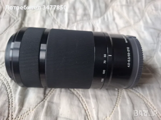 Обектив Sony E 4,5-6,3/55-210 OSS , снимка 2 - Обективи и филтри - 56725592