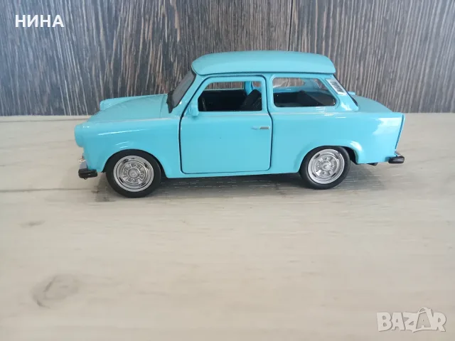 Метална количка Trabant P 601 !!!, снимка 4 - Колекции - 56626595
