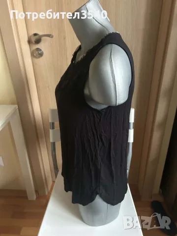 Дамски черен потник H&M, снимка 6 - Потници - 56747828