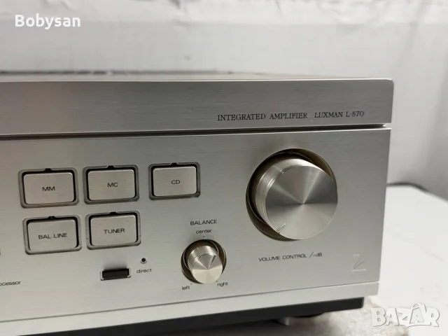 LUXMAN L-570 Integrated Amplifier , снимка 3 - Ресийвъри, усилватели, смесителни пултове - 56614383