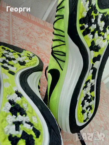 Маратонки Nike в наелектризиращо зелено, снимка 8 - Детски маратонки - 56559270