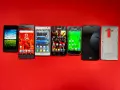 6 броя смартфони - Samsung, Sony и LG, снимка 1