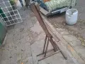 сгъваем дървен статив от орех, снимка 1