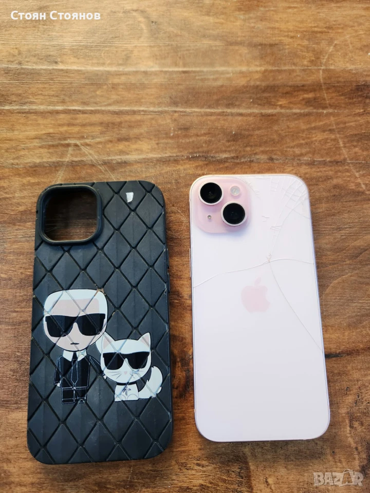 Възможен бартер/Iphone 15 Pink 128GB, снимка 1