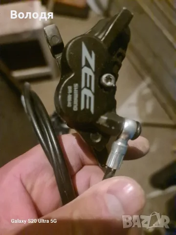 Хидравлична спирачка Shimano ZEE / Saint – задна, 4-бутална 