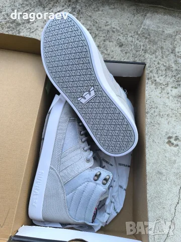 Нови кецове Supra Bandit Grey, оригинал, снимка 3 - Маратонки - 56660338