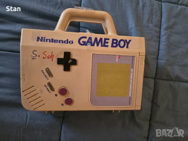 Ретро Лот: Оригинален Nintendo Game Boy (DMG-01) + Куфар + 13 Игри (PAL-NOE)