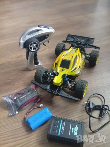 Бърза RC Количка Carrera Profi RC Lime Star -PX- 4x4 (50 km/h) + Бързо Зарядно
