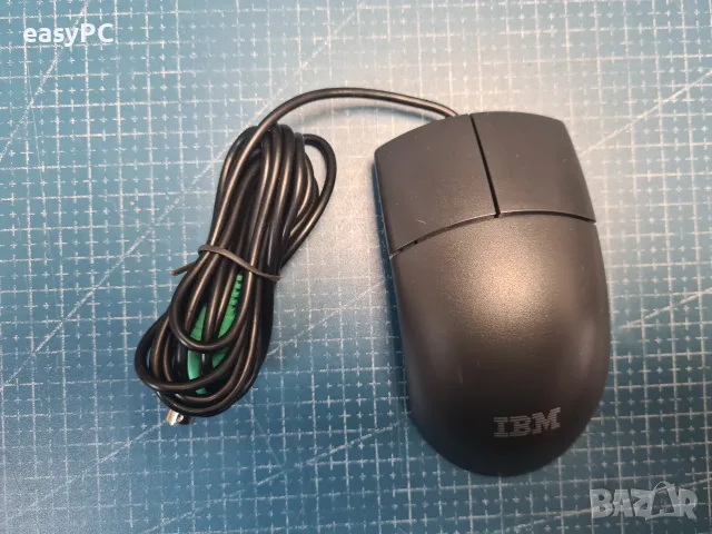 Ретро мишка IBM MU29J 2-Button Trackball Mouse PS/2 PS2 Black 24P0832