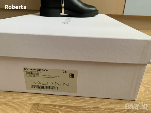 Baldinini ботуши ест. кожа, снимка 3 - Дамски ботуши - 56576096