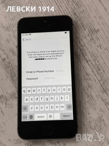 IPhone 5s ICloud ЗАКЛЮЧЕН 