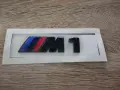 БМВ Bmw 1М черна емблема лого, снимка 1