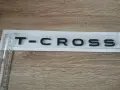 черен надпис Volkswagen T-Cross, снимка 2