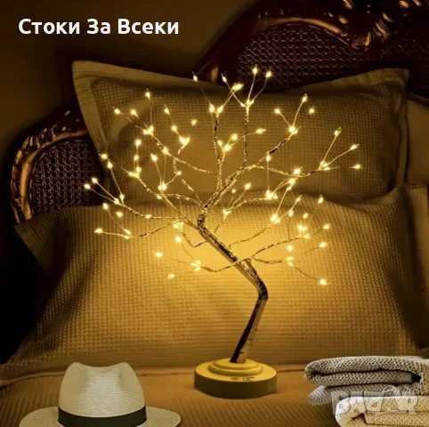 Декоративно LED светещо дърво, снимка 3 - Декорация за дома - 56563045