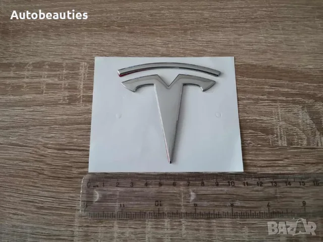 сребрист гланц лого Tesla, снимка 5 - Аксесоари и консумативи - 56581939