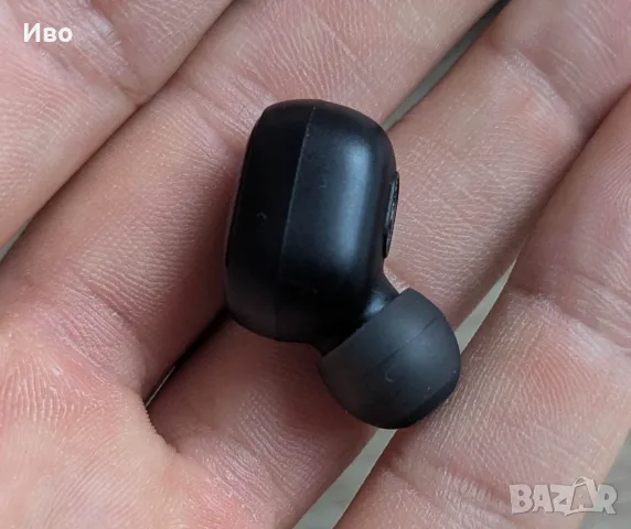 Безжични слушалки Xiaomi - Mi True Wireless Earbuds Basic S, черни, снимка 3 - Безжични слушалки - 56745650
