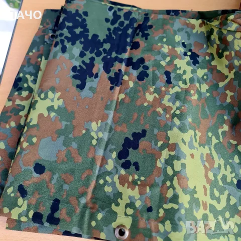 Камуфлажно платнище с капси Тип Flecktarn