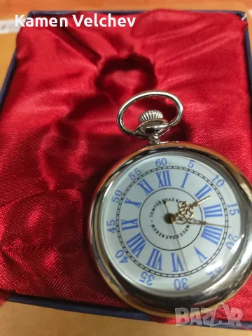 Кварцов джобен часовник, снимка 2 - Мъжки - 56627332