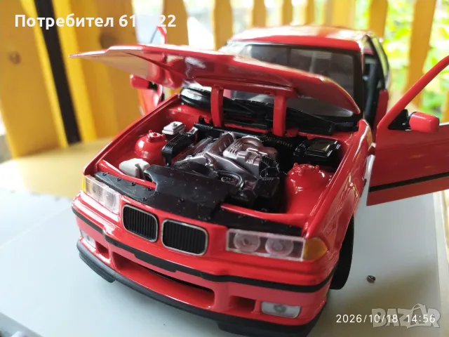  1:18 BMW 318is UT Models, снимка 13 - Колекции - 56553403