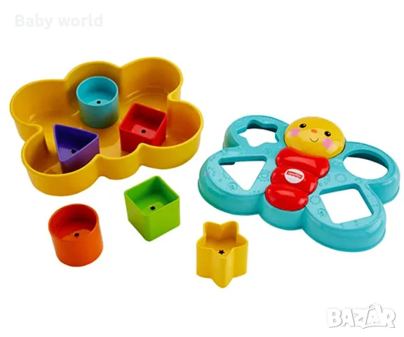Играчка за сортиране Fisher Price, пеперуда