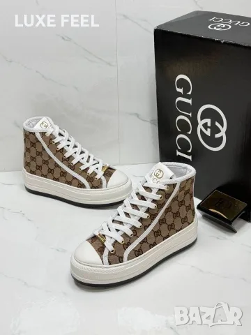 Burberry ✨ Gucci ✨Дамски Кецове , снимка 3 - Кецове - 56663483