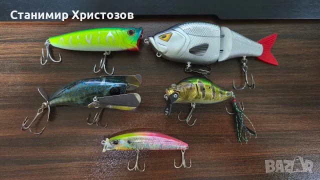 Воблери Промоция % за кефали сом щука
