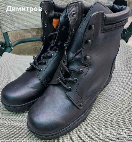Чисто Нови Военни Кубинки от Естествена Кожа – №40 (Нов модел)
