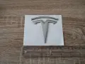 сребрист гланц лого Tesla, снимка 5