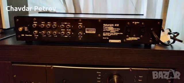 Nakamichi 410 предусилвател, снимка 5 - Ресийвъри, усилватели, смесителни пултове - 56725786