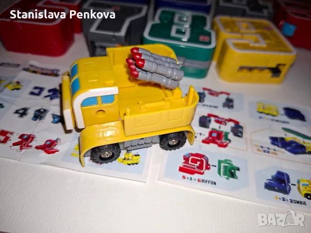 Джобен трансформърс Pocket Morphers - пълна колекция, снимка 4 - Фигурки - 56638321